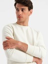Ombre Clothing Herren Trainingsanzug aus Baumwolle BASIC creme Ombre Clothing