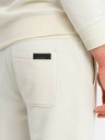 Ombre Clothing Herren Trainingsanzug aus Baumwolle BASIC creme Ombre Clothing