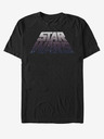 ZOOT.Fan Schwarzes Unisex-T-Shirt Star Wars Perspective Logo