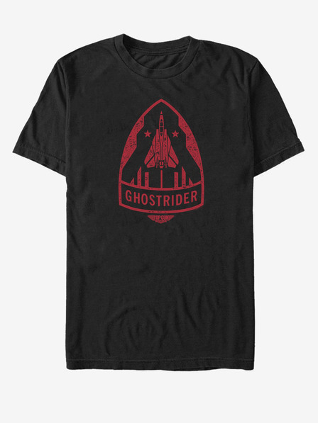 ZOOT.Fan Schwarzes Unisex Paramount Ghost Rider Rotes T-shirt