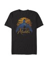 ZOOT.Fan Schwarzes Herren Disney Genie Silhouette T-Shirt