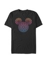 ZOOT.Fan Schwarzes Herren-T-Shirt Disney Mickey Mandala Fill