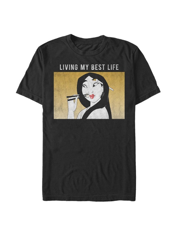 ZOOT.Fan Schwarzes Herren Disney Mulan Meme T-Shirt
