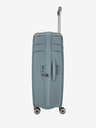 Travelite Grauer und blauer Travelite Elvaa 4w L Reisekoffer