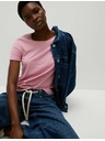 Marks & Spencer Marks & Spencer T-Shirt aus reiner Baumwolle rosa