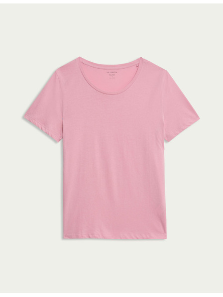 Marks & Spencer Marks & Spencer T-Shirt aus reiner Baumwolle rosa