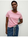 Marks & Spencer Marks & Spencer T-Shirt aus reiner Baumwolle rosa