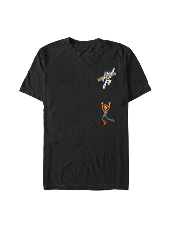 ZOOT.Fan Schwarzes Herren Pixar Pocket Pals T-Shirt