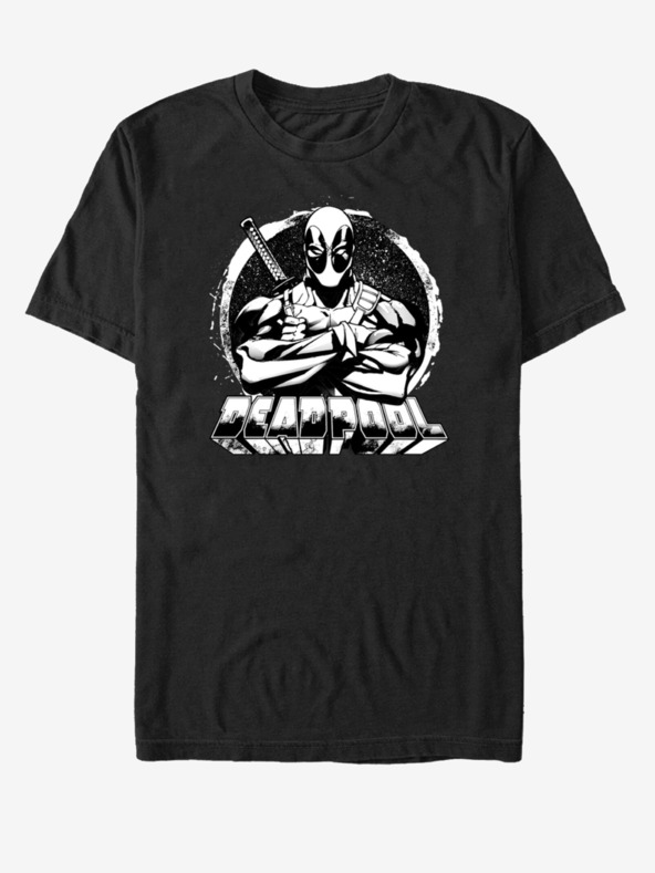 ZOOT.Fan Schwarzes unisex Marvel For Hire T-Shirt