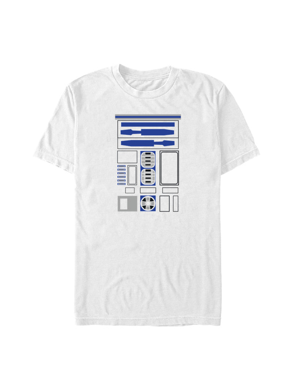 ZOOT.Fan Weißes Herren Star Wars R2 Uniform T-Shirt