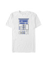 ZOOT.Fan Weißes Herren Star Wars R2 Uniform T-Shirt