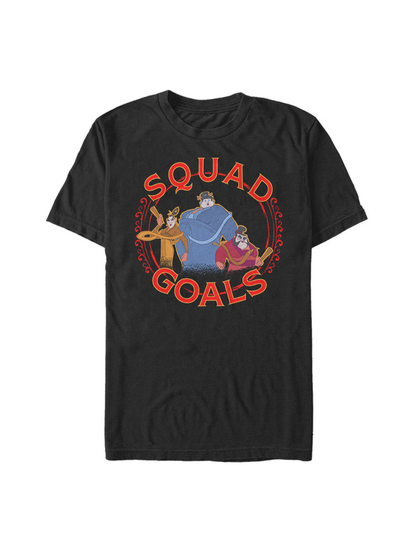 ZOOT.Fan Schwarzes Herren Disney Squad Goals T-Shirt
