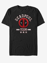 ZOOT.Fan Schwarzes Unisex-T-Shirt Marvel Deadpool Team Stuff