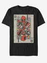 ZOOT.Fan Schwarzes unisex Marvel Deadpool Spielkarten-T-Shirt