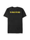 ZOOT.Fan MGM Das Schweigen der Lämmer Gelbes Logo Herren T-Shirt Schwarz