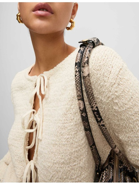 Marks & Spencer Cardigan mit Textur und hohem Baumwollanteil von Marks & Spencer beige