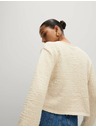Marks & Spencer Cardigan mit Textur und hohem Baumwollanteil von Marks & Spencer beige