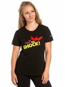 Meatfly Meatfly Damen-T-Shirt Big Shock! Black | Schwarz | Größe