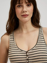 Moodo Damen-Tank-Top beige MOODO