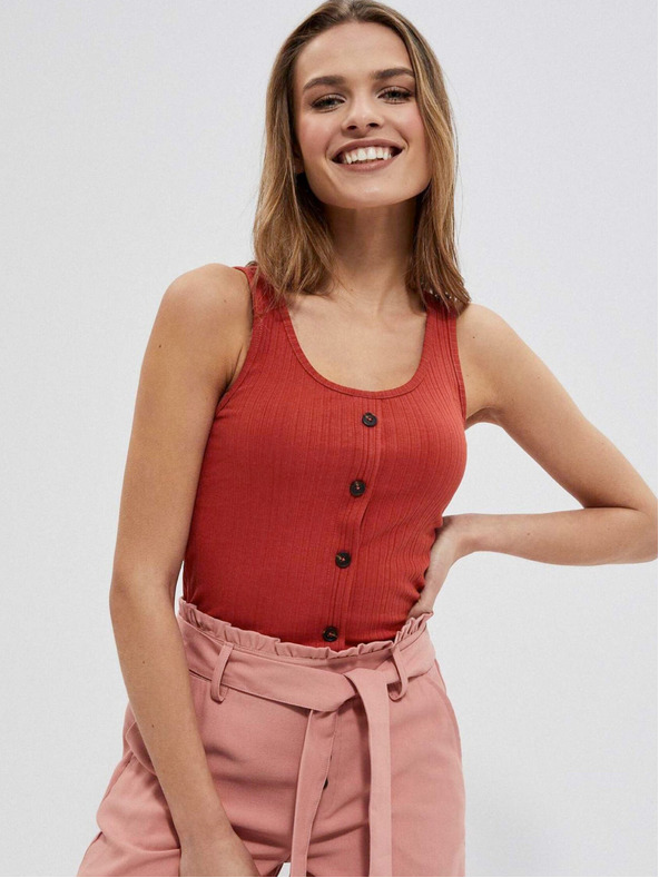 Moodo Rotes Damen Tank Top Moodo