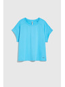 Moodo Blaues Damen-T-Shirt Moodo