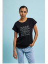 Moodo Moodo Damen T-Shirt bedruckt