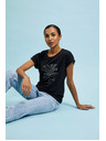 Moodo Moodo Damen T-Shirt bedruckt