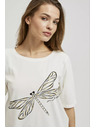 Moodo Damen-Libellen-T-Shirt Moodo