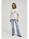Moodo Damen-Libellen-T-Shirt Moodo