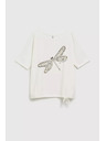 Moodo Damen-Libellen-T-Shirt Moodo