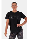 Nebbia Unsichtbares Logo NEBBIA T-Shirt 602 Schwarz Nebbia