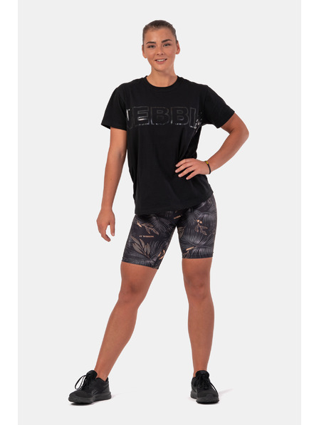 Nebbia Unsichtbares Logo NEBBIA T-Shirt 602 Schwarz Nebbia