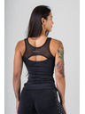 Nebbia Fitness-Tanktop MESH 444 S,schwarz