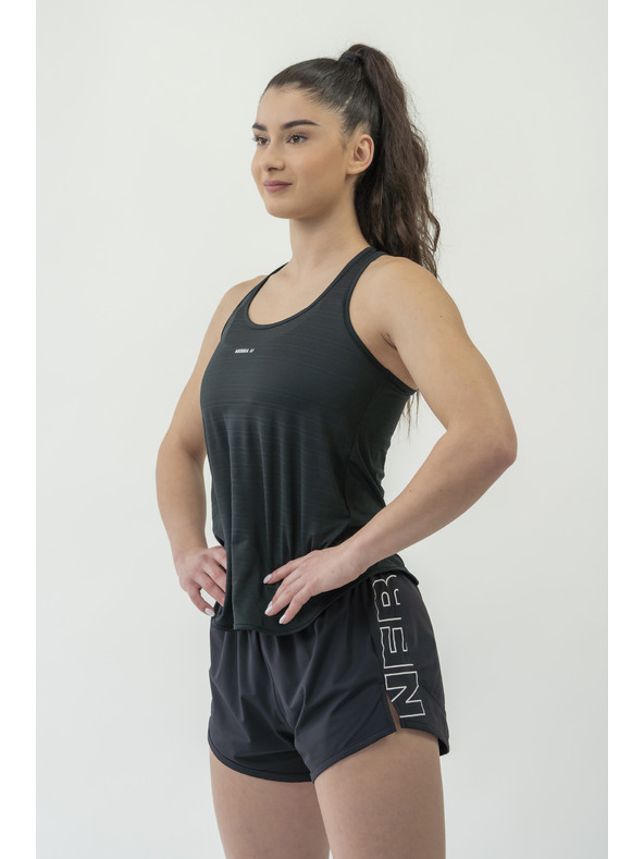 Nebbia FIT Activewear Tank-Top "Airy" mit reflektierendem Logo 439 Nebbia