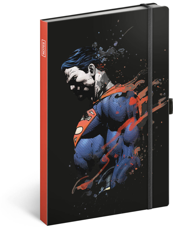 NOTIQUE NOTIQUE Notes Superman, gefüttert, 13 x 21 cm