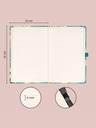 NOTIQUE NOTIQUE-Notizen Vincent van Gogh, liniert, 13 x 21 cm