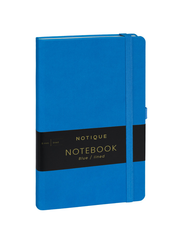 NOTIQUE NOTIQUE-Notizen Blau, liniert, 13 x 21 cm