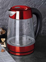 Berlingerhaus Wasserkocher 1,7 l mit Temperaturregler Burgundy Metallic Line BERLINGERHAUS