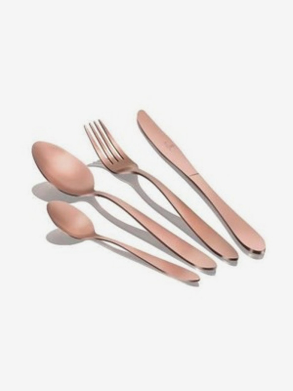 Berlingerhaus Edelstahl-Besteck-Set 24-teilig BERLINGERHAUS Rosegold Metallic Line