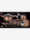 Berlingerhaus 16-teiliges Besteck-Set Edelstahl Spiegel Rosegold Metallic Line BERLINGERHAUS