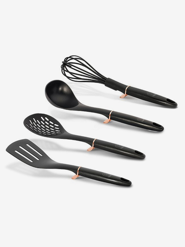 Berlingerhaus Küchenutensilien 4er Set Black Rose Kollektion BERLINGERHAUS