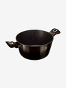 Berlingerhaus Kasserolle mit Marmoroberfläche 28 cm Shiny Black Collection 2 Deckel BERLINGERHAUS