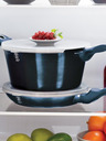 Berlingerhaus 13er-Set Aquamarin Metallic Line BERLINGERHAUS Geschirr mit Marmoroberfläche