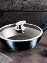Berlingerhaus 13er-Set Aquamarin Metallic Line BERLINGERHAUS Geschirr mit Marmoroberfläche