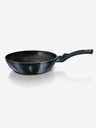 Berlingerhaus Wok-Pfanne mit Marmoroberfläche 28 cm BERLINGERHAUS Metallic Line Aquamarine Edition