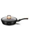 Berlingerhaus Tiefe Pfanne mit Deckel 24 cm Black Rose Collection BERLINGERHAUS