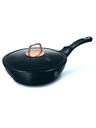 Berlingerhaus Tiefe Pfanne mit Deckel 24 cm Black Rose Collection BERLINGERHAUS