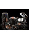 Berlingerhaus Tiefe Pfanne mit Deckel 24 cm Black Rose Collection BERLINGERHAUS