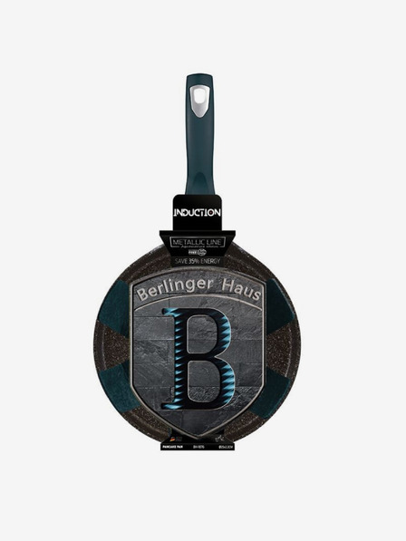 Berlingerhaus Crêpespfanne mit Marmoroberfläche 25 cm BERLINGERHAUS Metallic Line Aquamarine Edition