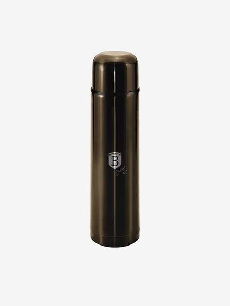 Berlingerhaus Edelstahl-Thermoskanne 0,75 l BERLINGERHAUS Shiny Black Collection